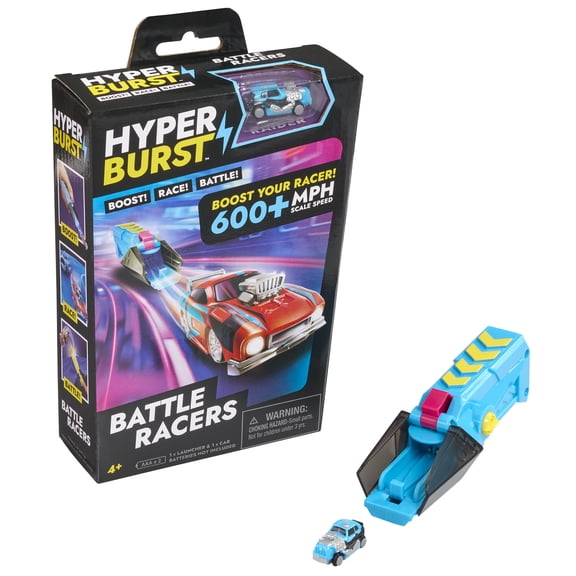 Hyper Burst - Battle Racers Blue Raider Car & Launcher