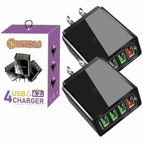 Hyper Charge Pro, Hyper Charge Pro Us Plug, Hypercharge Pro Phone Charger for All Phone (Black 2 PCS)