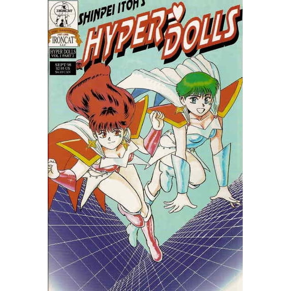 Hyper Dolls #2 VF ; Ironcat Comic Book