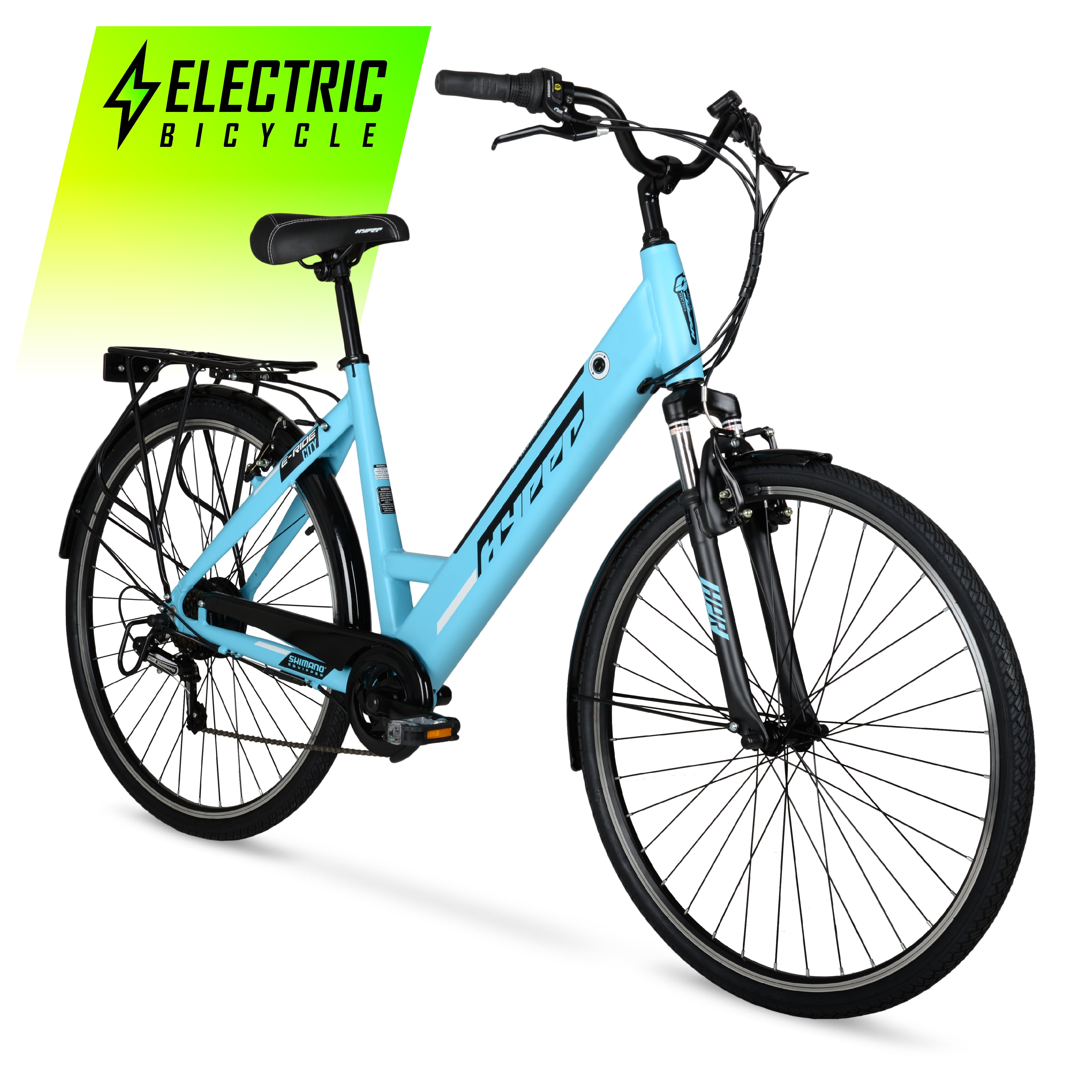 Hyper Bicycles ERide 700C 36V Electric Bike w/PedalAssist Commuter
