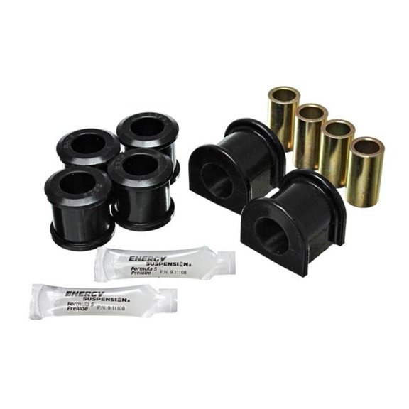 Hyper-Flex Front Sway Polyurethane Bar Bushing Kit for 1994-2004 Hummer, Black