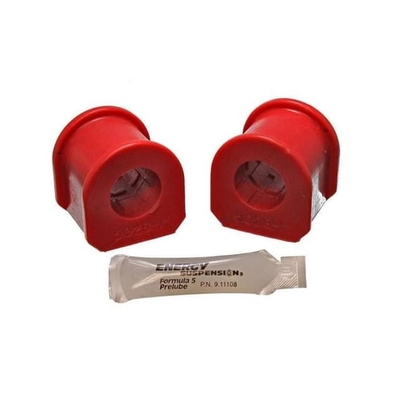 Hyper-Flex Sway Bar Polyurethane Bushing Kit for 1979-1999 Ford Mustang, Red