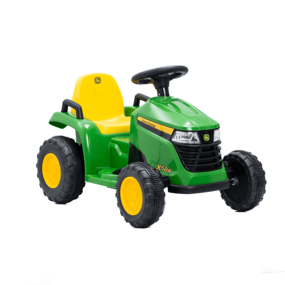 John Deere 6V Battery Powered Ride-On Tractor with Remote Control for Ages 18M to 36M