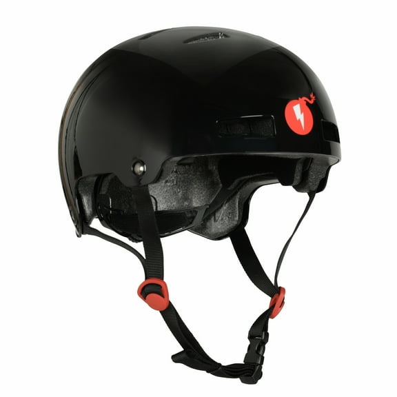 Hyper Nitro Circus Multi-Sport Helmet, Black, Teen Tween and Child, Youth, Ages 8