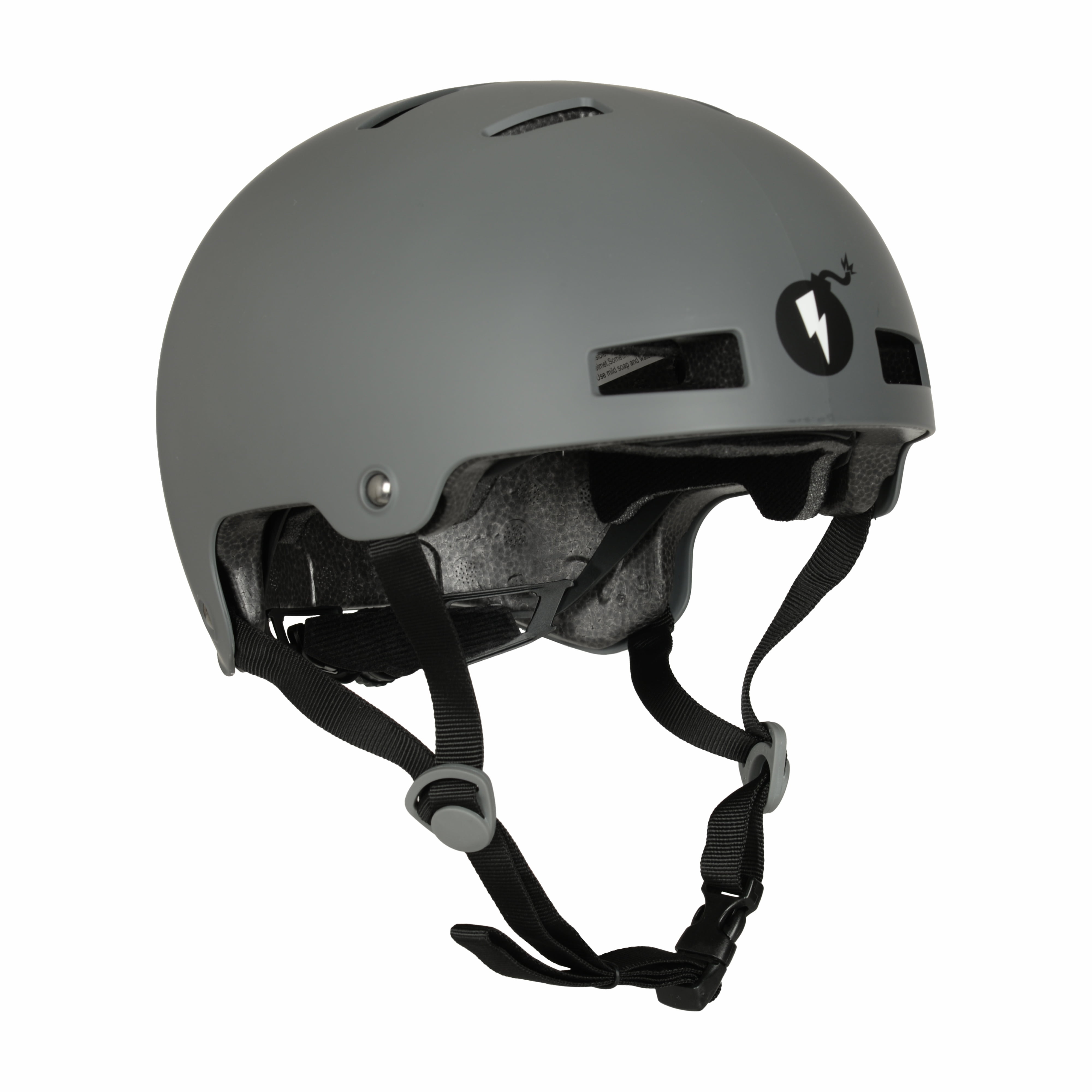 Hyper Bicycles Nitro Circus Helmet, Children Ages 8+, Matte Gray