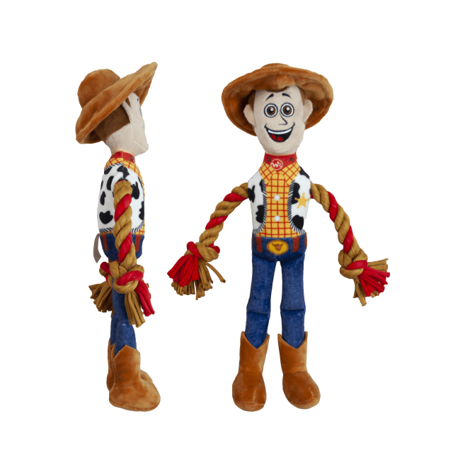 Hyper Pet Disney Toy Story 4 Woody Rope & Squeaker