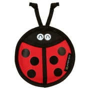 Hyper Pet Fire Hose Flyers Lady Bug Plush Squeaky Dog Toy with Squeaker, Lady Bug
