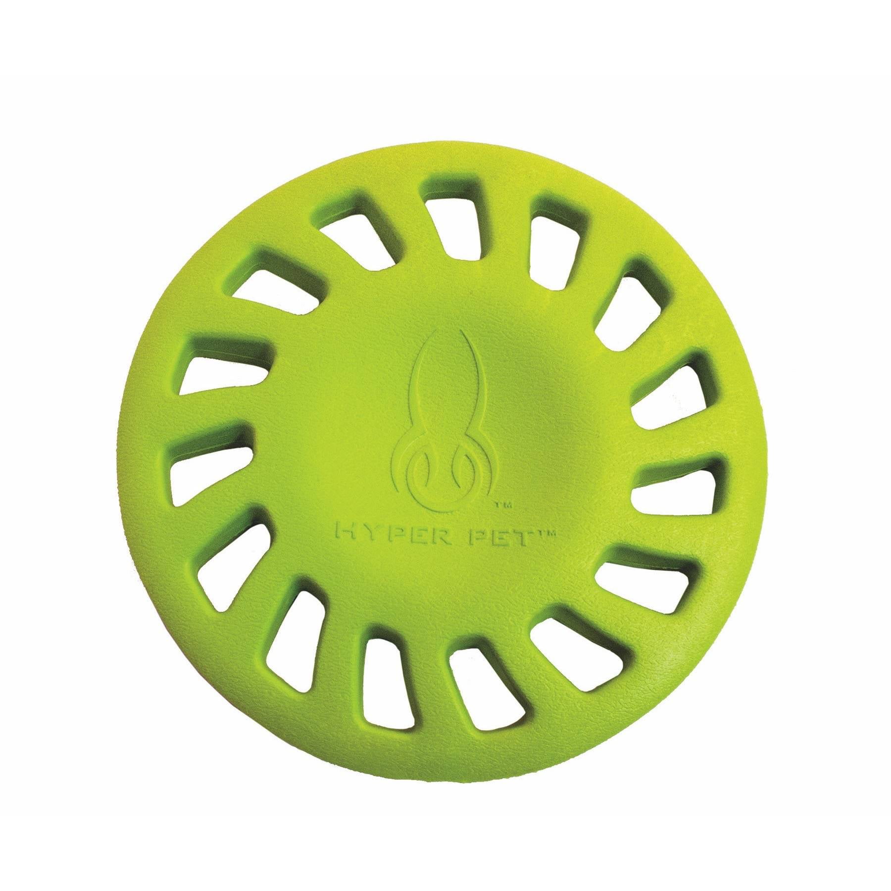 happy pet358。 Hyper Pet Hubcap Chewz Durable EVA Foam Dog Chew Toy, Green