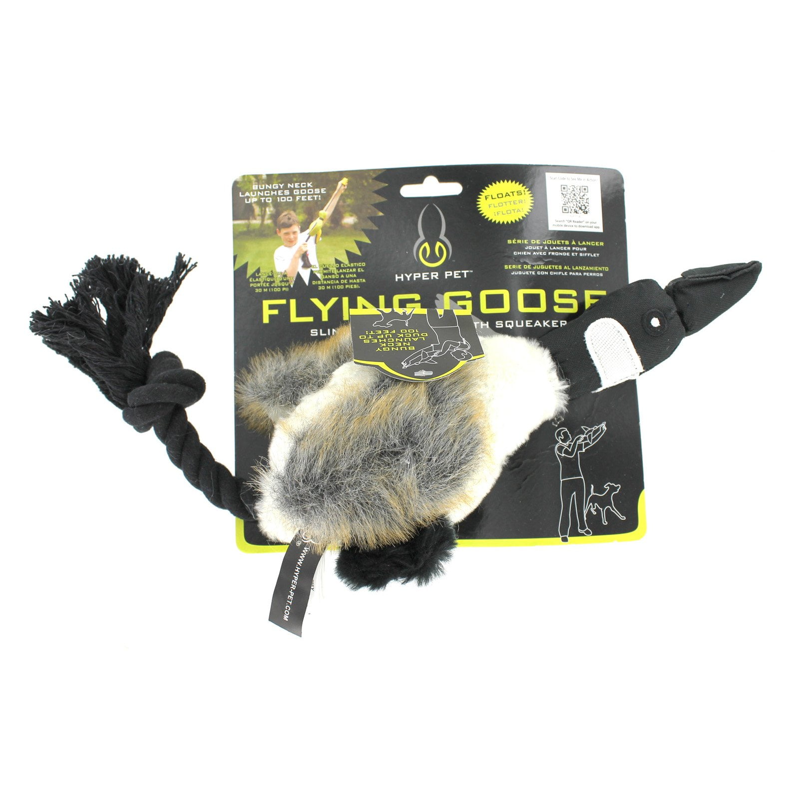 HYPER Pet Throw-n-go Dog Toy Black - Hyp49237 for sale online