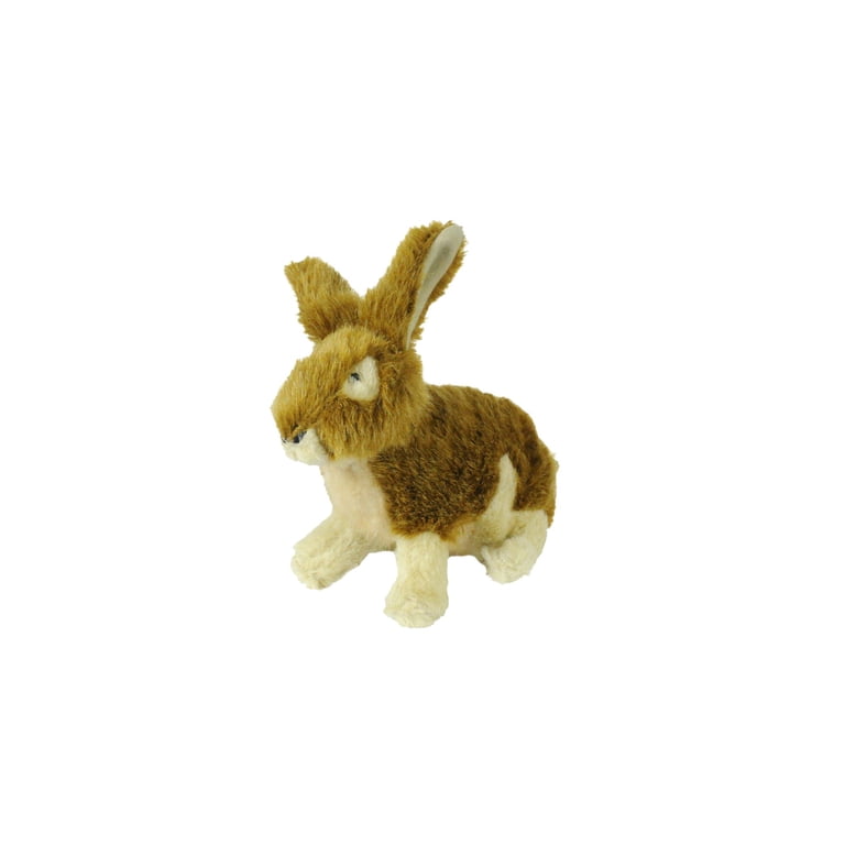 Hyper Pet Wildlife Critter Plush Rabbit Squeaky Dog Toy with