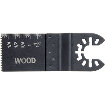 Hyper Tough 1-1/4 inch Wood End-cut Blade for Oscillating Tools, Power Tool Blade Type, New