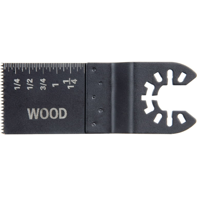 HYPER BLADE® THE BLADE HB01 Hyper Tough 1-1/4 inch Wood End-cut Blade for Oscillating Multi