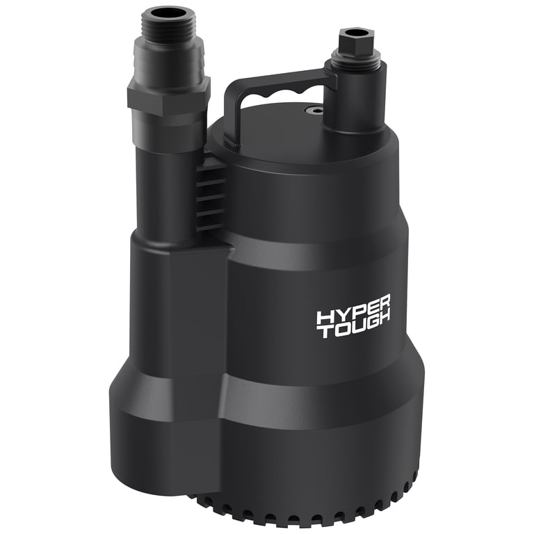 Hyper Tough 1/6 HP Plastic Submersible Utility Pump - Walmart.com
