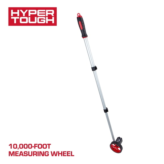 Hyper Tough Measuring Wheel, Red, Model HTML1212