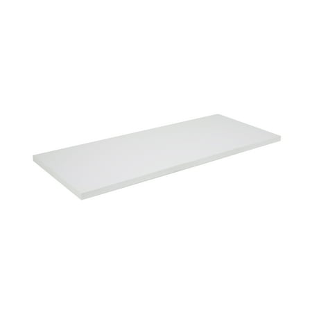 Hyper Tough 10 in. x 23-5/8 in. Classic White Laminated Wood Wall Shelf