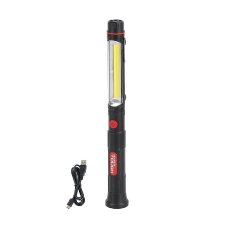 Hyper Tough 1000 Lumen 2-in-1 LED Automotive Spotlight, Red, Black
