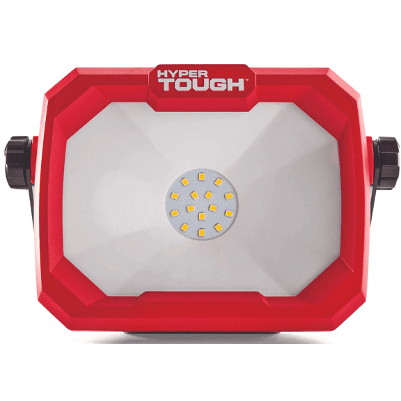 Hyper Tough Corded LED Work Light, 1000 Lumens, Adjustable Rotating Head, Durable Frame, Portable, 1 Pack