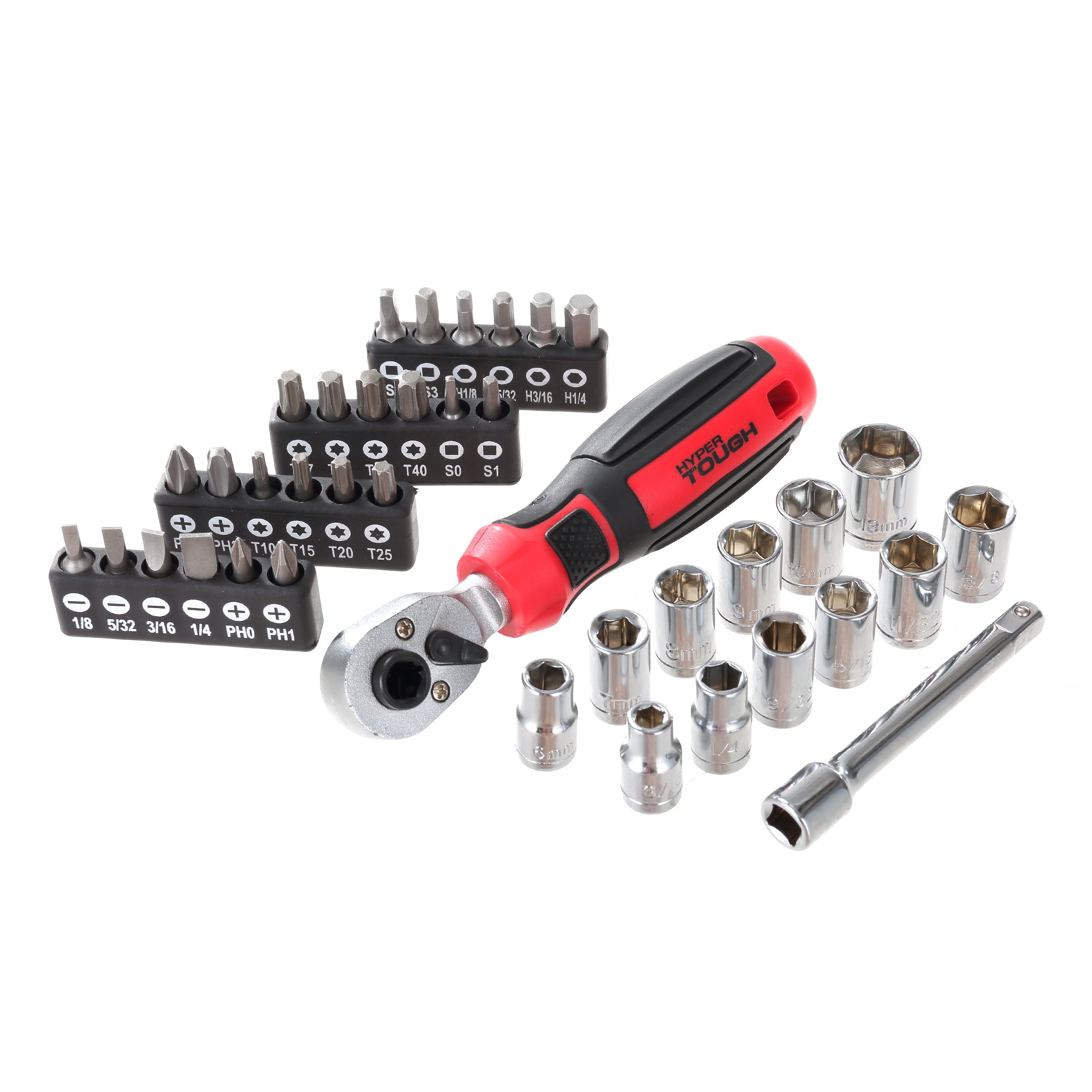 Hyper Tough 103 Piece Ratcheting Screwdriver Set TS90484Z