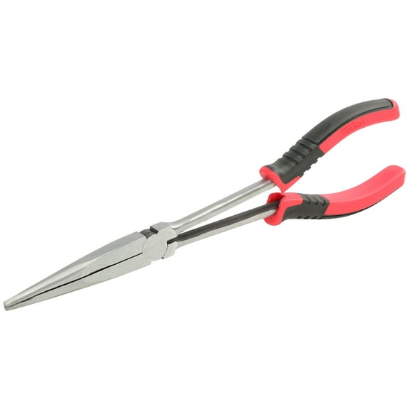Hyper Tough 11-Inch Long Nose Pliers with Ergonomic Soft Grips