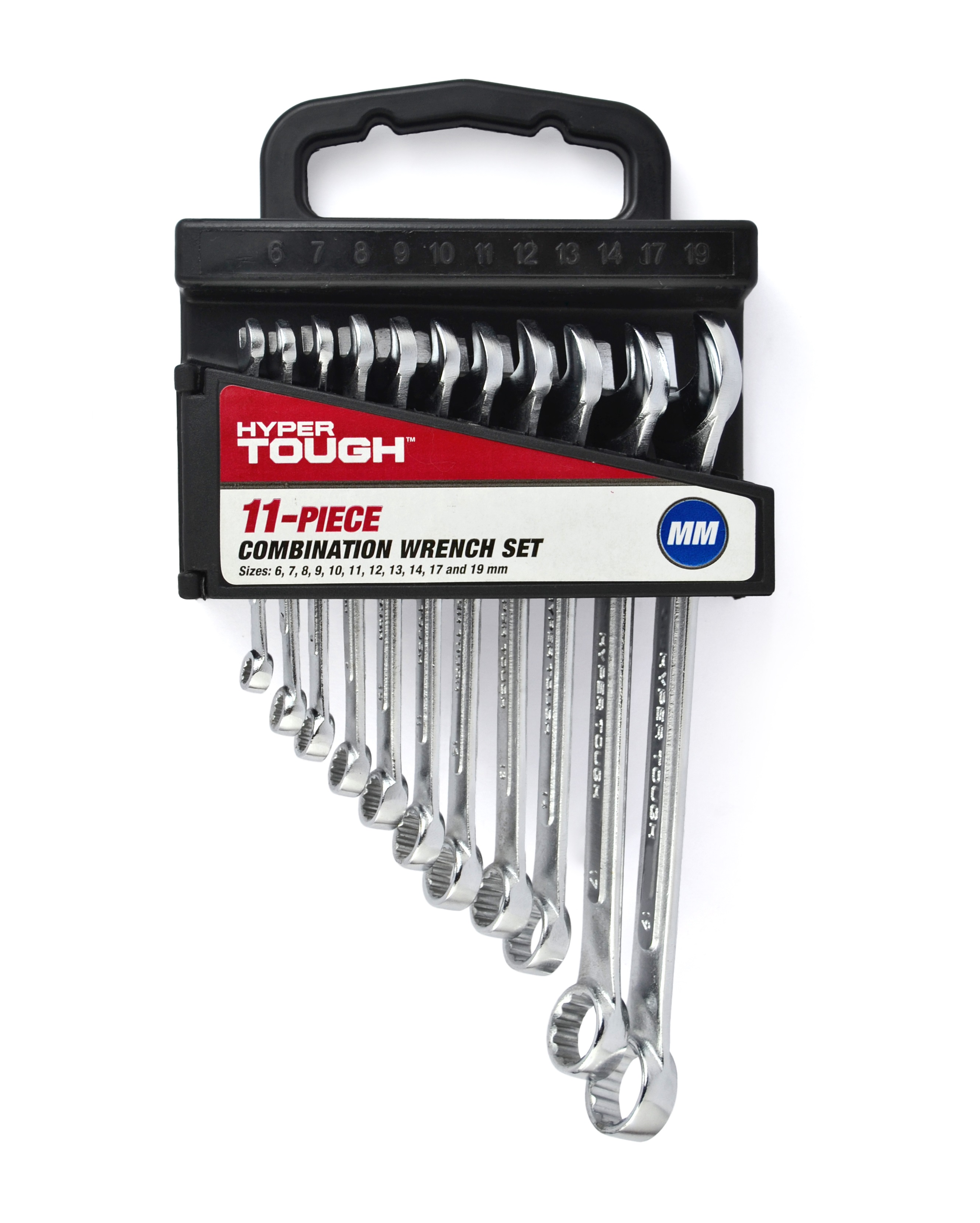 Hyper Tough 11-Piece Combination Wrench Set, Metric - Walmart.com