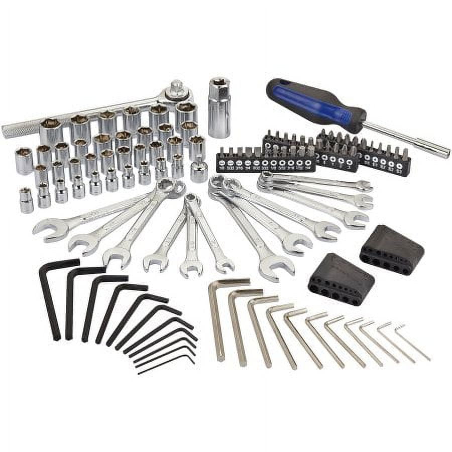 HYHY セット Hyper Tough 113 Piece Mechanics Tool Set, 1/4 and 3/8 Inch