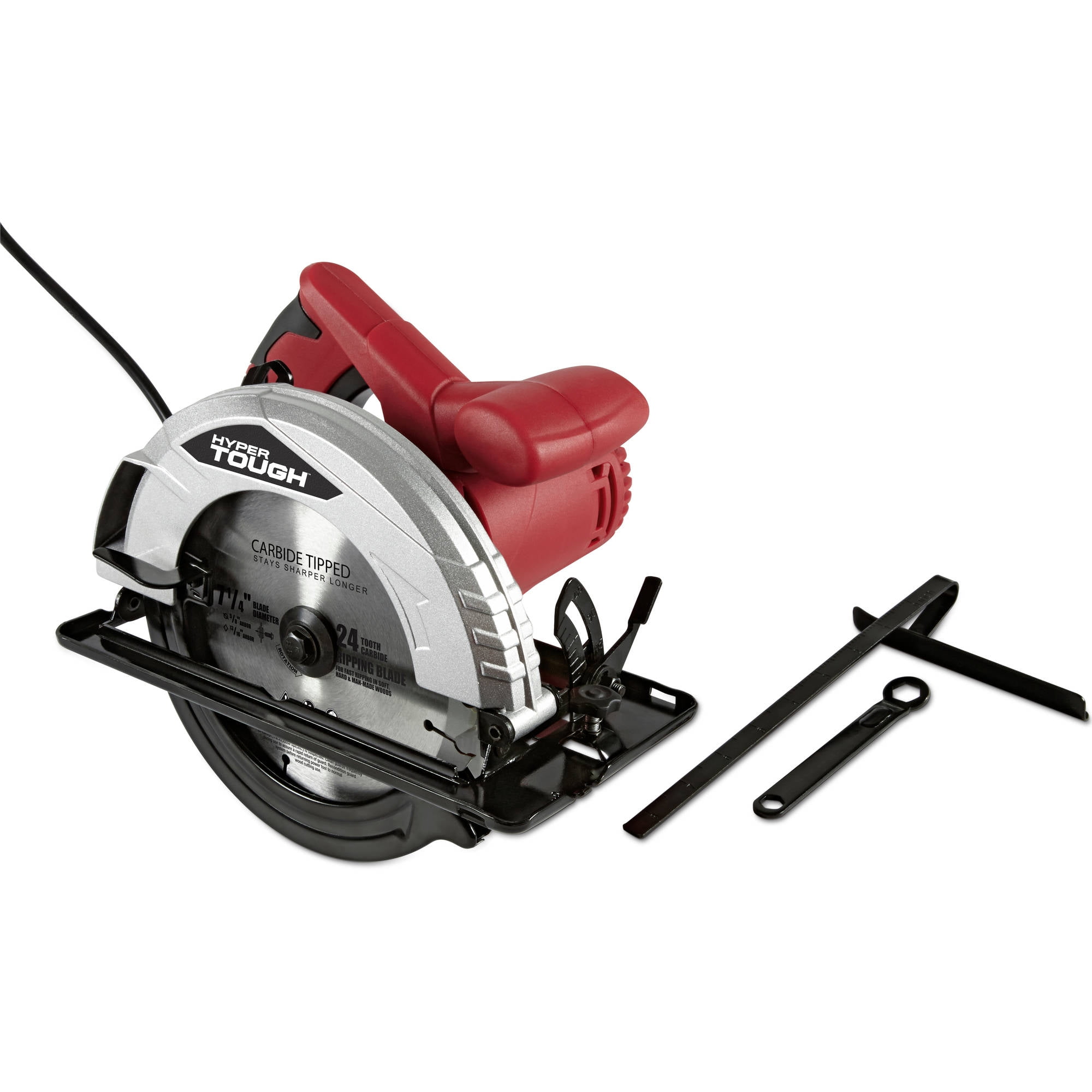 Hyper Tough 12-Amp Corded 7-1/4-Inch Circular Saw, AQ10003G