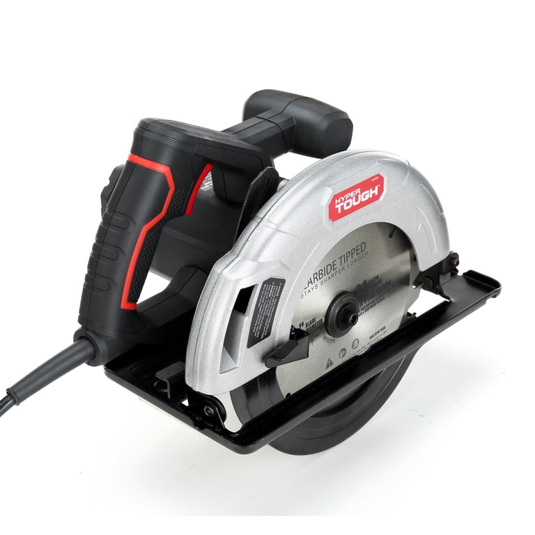 Hyper Tough 12 Amp Corded 7-1/4 inch Circular Saw with Steel Plate