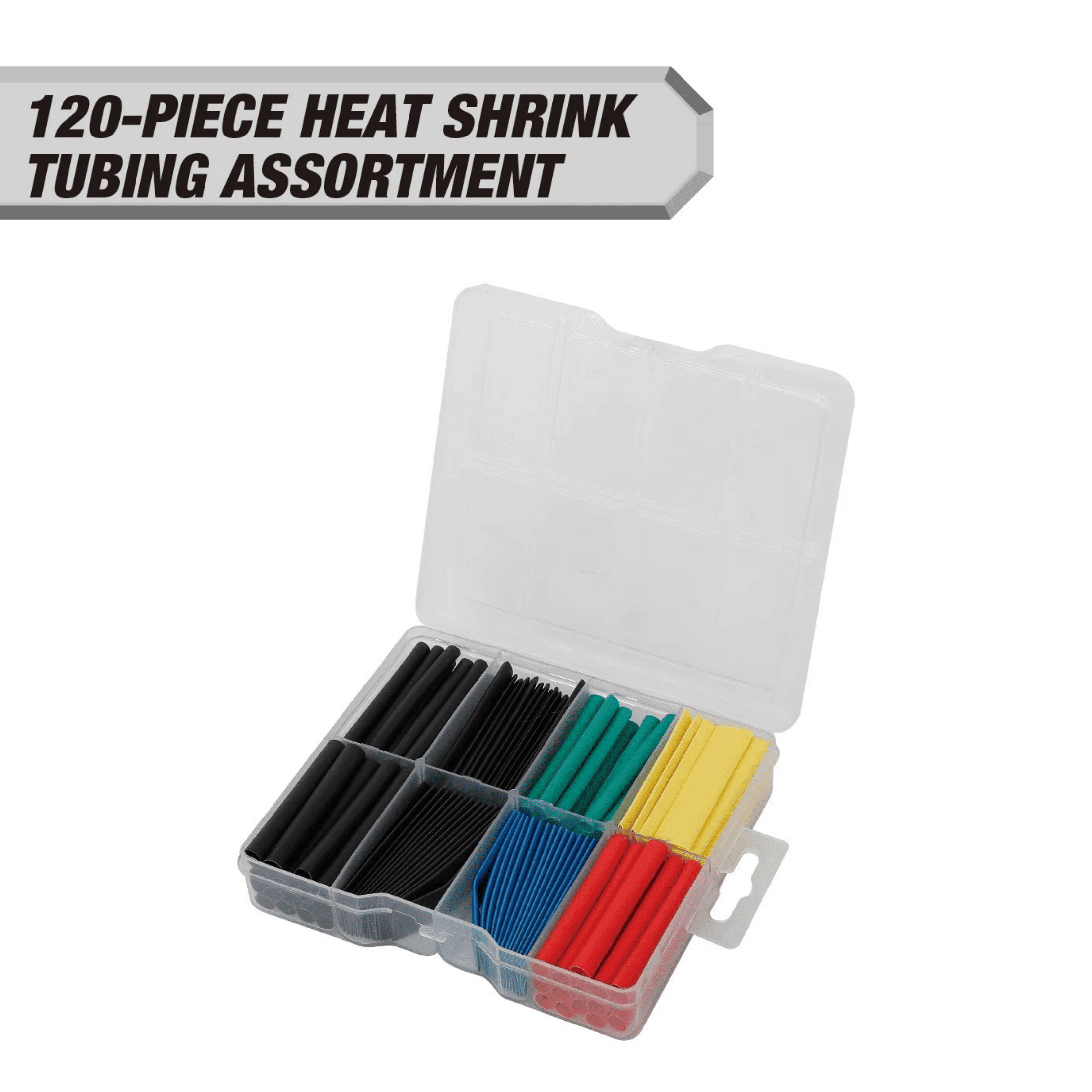 Hyper Tough 120-Piece Assortment Heat Shrink Tubing Wire Connectors
