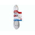 thumbnail image 1 of Hyper Tough 12FT 16AWG 2-Prong White Indoor Extension Cord, 125V, 13A, 1 of 8