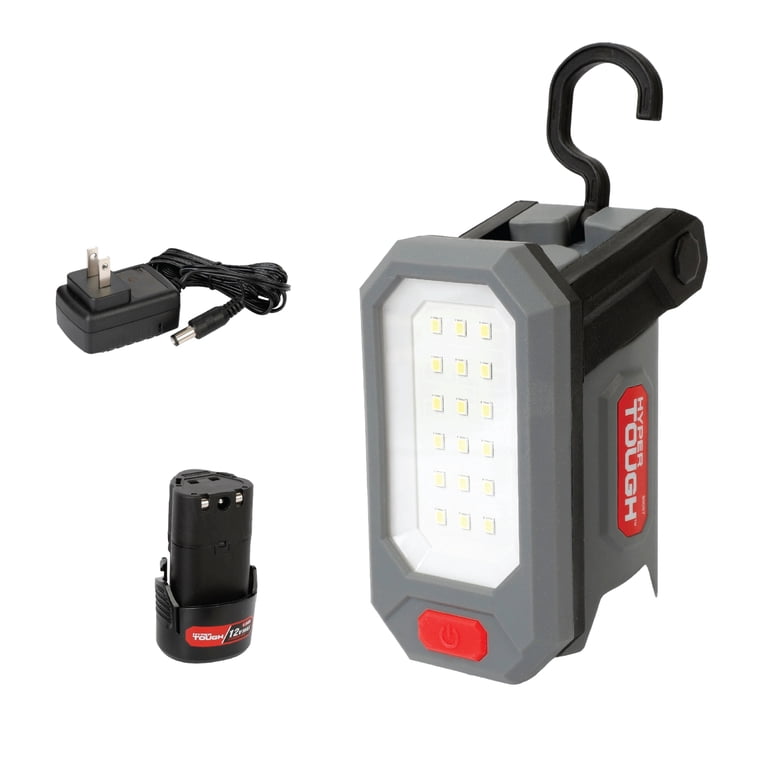 Free Shipping! Hyper Tough 12V Max 800-Lumen Cordless LED Work