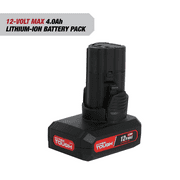 Hyper Tough 12V Max Lithium-Ion 4.0Ah Battery