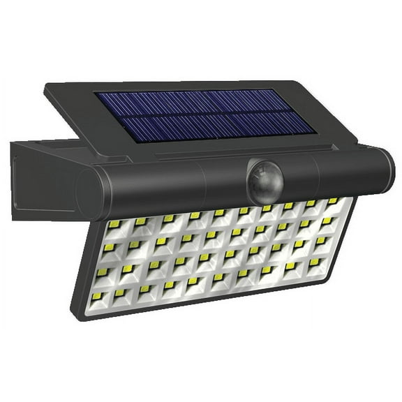 Hyper Tough 1500 Lumen LED Motion Activated Solar Path Light,Durable Plastic Construction