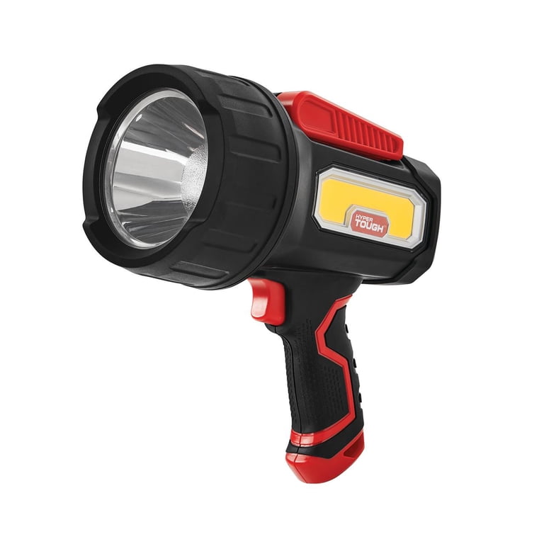 amazon 1825-lumen led rechargeable power tool flashlight Observer Tools Flashlight, 1200 Lumens Tactical Flashlight, high Survival with Back-up Power, Magnet, Zoom, Waterproof Flashlight, Black, OBS-FL1-V2 this spotlight is perfect for different situations Hyper Tough 1800 Lumens Led