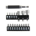 Hyper Tough 19 Piece Screwdriver Bit Set with Bit Guide