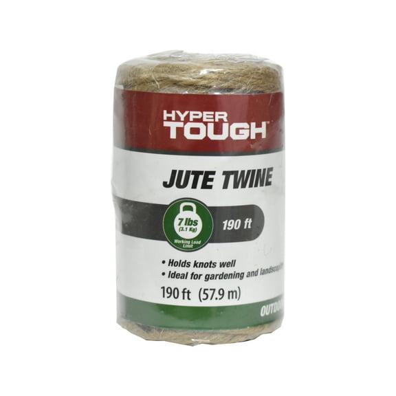 Hyper Tough 190' Jute Twine Natural