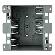 Hyper Tough 25 cu. in. PVC 2-Gang Old Work Electrical Box for Switches and Outlets