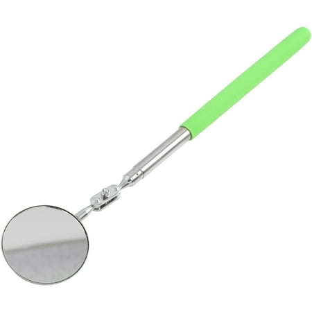 Hyper Tough 2-Inch Telescoping Inspection Mirror with Ergonomic Soft Grip