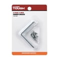 thumbnail image 1 of Hyper Tough 2 Inch x 2 Inch Corner Brace, Steel, Zinc Plated (2 Pack), 1 of 8