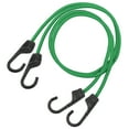 thumbnail image 1 of Hyper Tough 2 Pack 48 " Standard Bungee Cords, Rubber, Green Color, 1 of 13