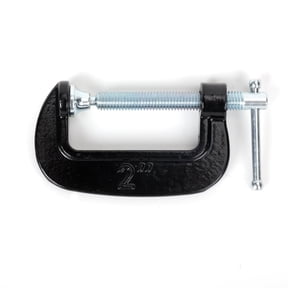 Hyper Tough 2-inch C-Clamp with Cast Iron Construction