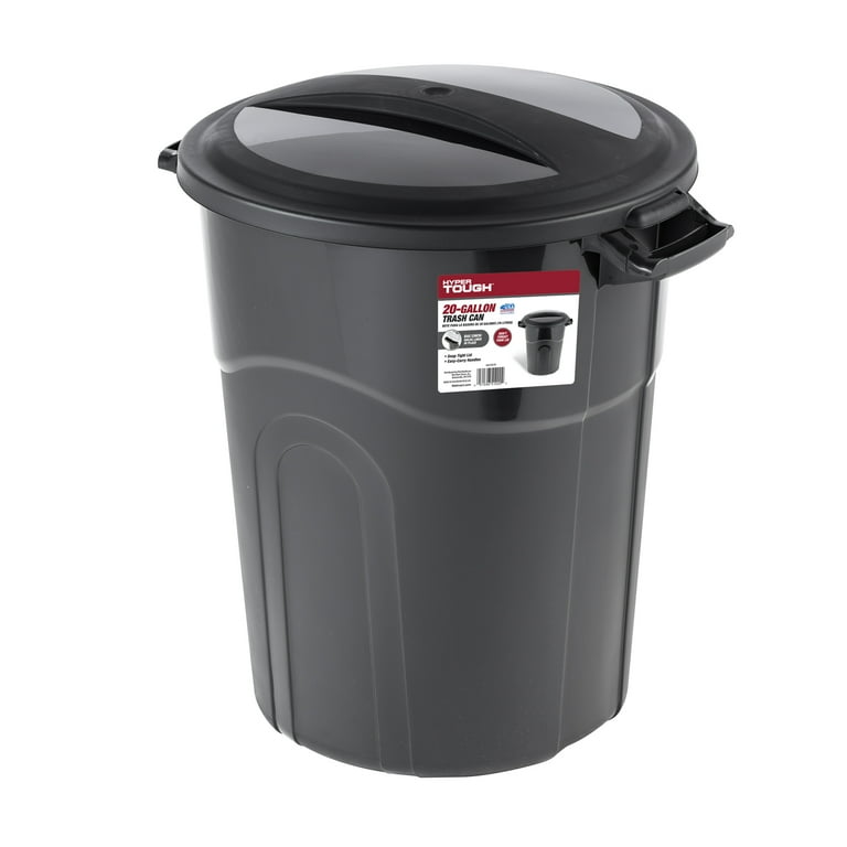 20 Gal. Skinny Plastic Home & Office Trash Can or Recycling Bin