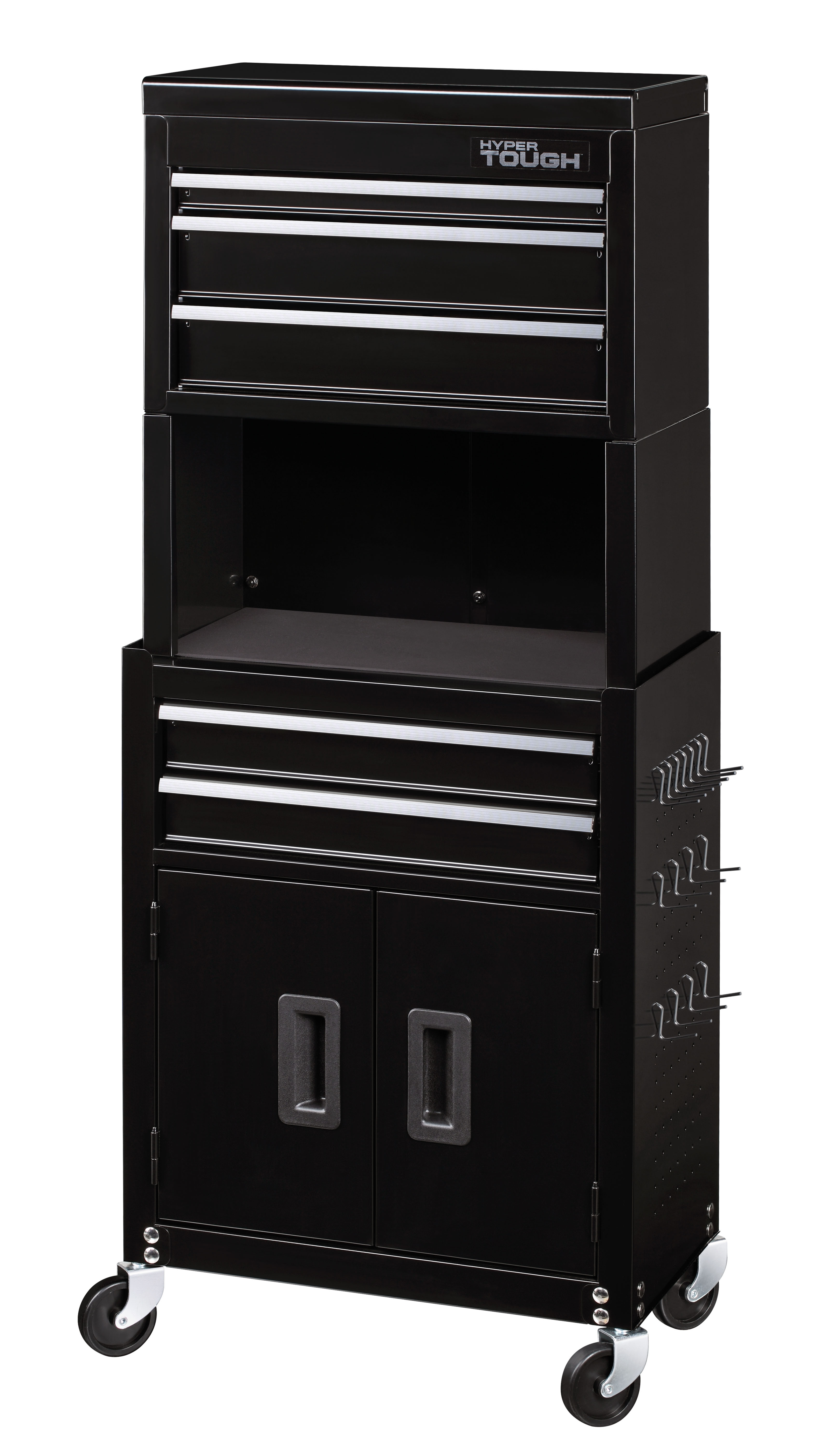 Hyper Tough 20-In 5-Drawer Rolling Tool Chest & Cabinet Combo with Riser - image 1 of 10