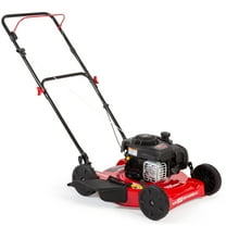 Hyper Tough 20" 125cc Gas Powered Walk-Behind Push Lawn Mower with Briggs & Stratton Engine, Red