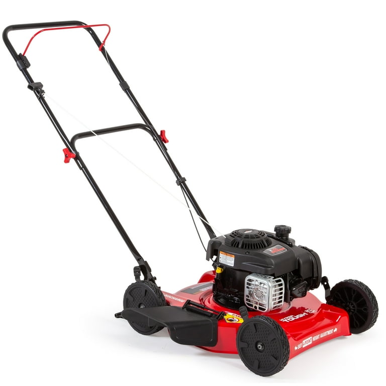 Free Shipping! Hyper Tough 20-inch Gas Push Lawn Mower with 125cc