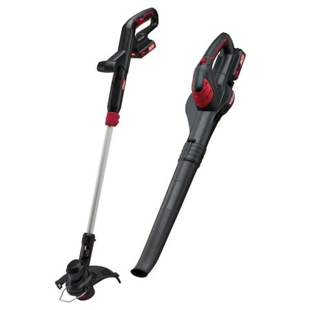 Hyper Tough 20V Cordless Combo Kit, 10 in String Trimmer & 130 MPH Sweeper, HT21-401-003-06