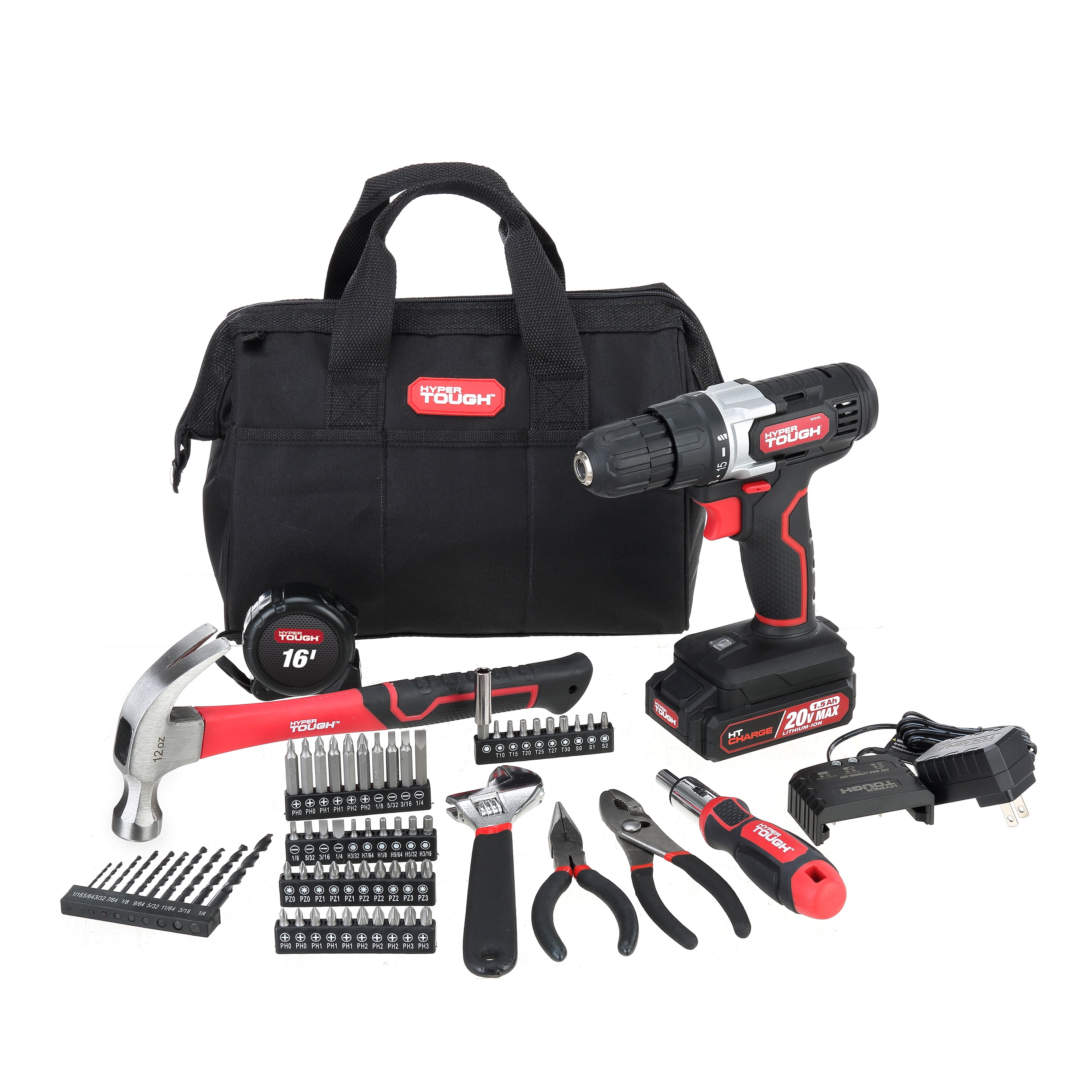 BLACK+DECKER 20V MAX Lithium-Ion Cordless 4 Tool Combo Kit with (2) 1.5Ah  Batteries and Charger BD4KITCDCRL - The Home Depot
