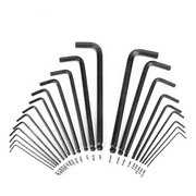Hyper Tough 22-Piece Long-Arm Ball End Hex Key Set with Organizer (SAE and mm)