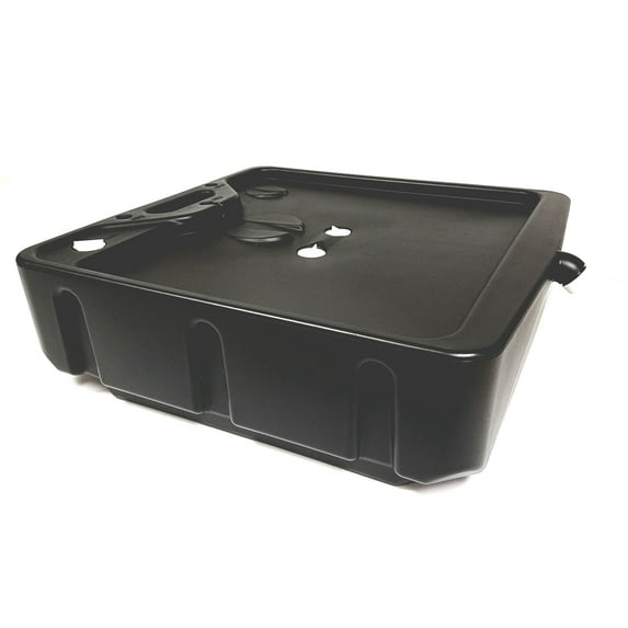 Hyper Tough 23 Qt. Low Profile Drain Pan Fits Easily Under Any Car or Truck