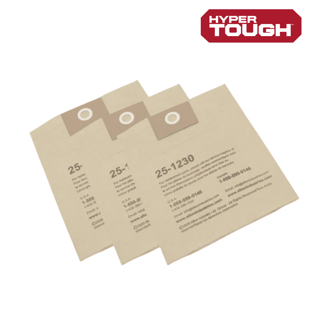 Hyper Tough 251230 HighEfficiency Disposable Filter Bag for 3 Gallon