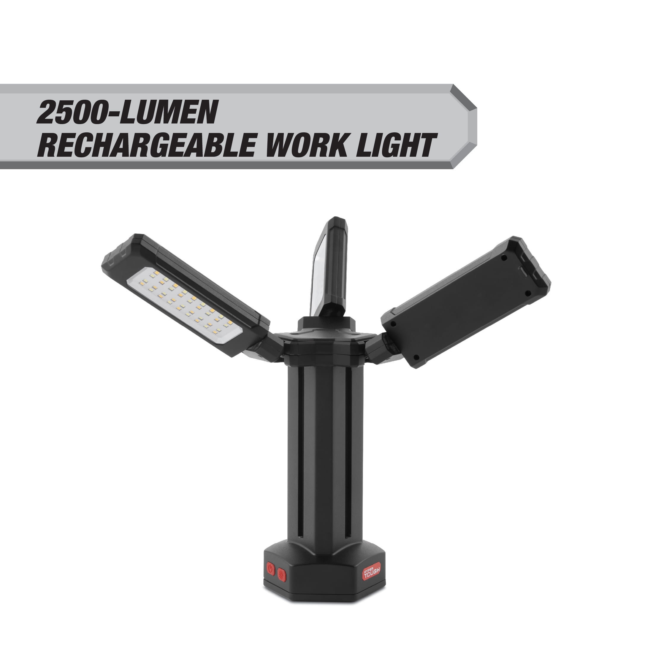 Hyper Tough 2500-Lumen Rechargeable Work Light
